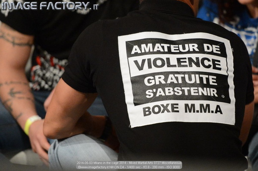 2014-05-03 Milano in the cage 2014 - Mixed Martial Arts 0727 Miscellaneous